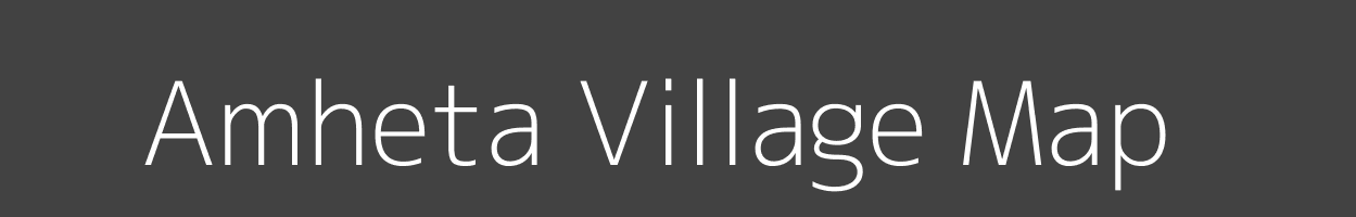 Map of Amheta Village in Madhya Pradesh Image