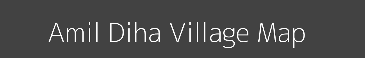 Map of Amil Diha Village in Uttar Pradesh Image