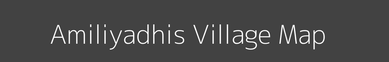 Map of Amiliyadhis Village in Uttar Pradesh Image