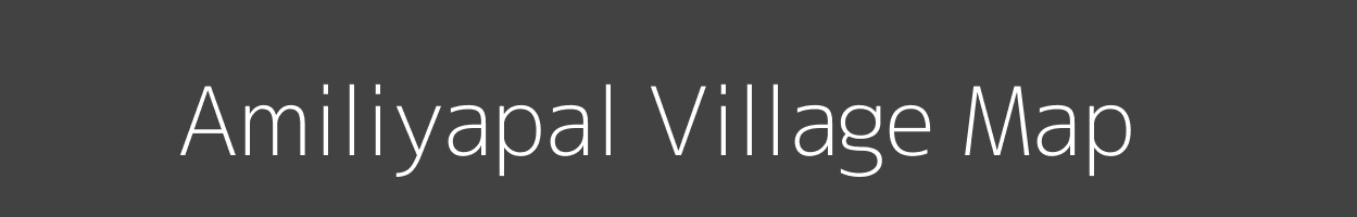 Map of Amiliyapal Village in Uttar Pradesh Image