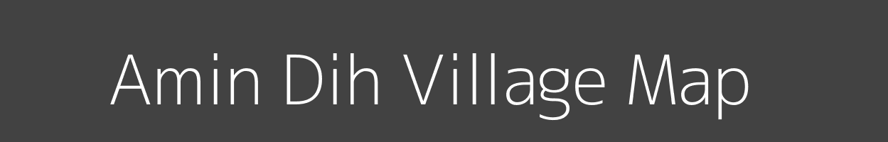 Map of Amin Dih Village in Uttar Pradesh Image