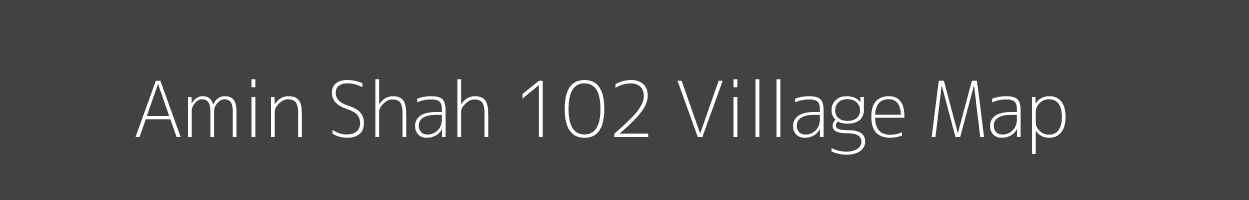 Map of Amin Shah 102 Village in Punjab Image