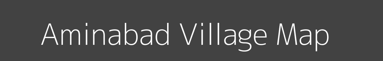 Map of Aminabad Village in Uttar Pradesh Image