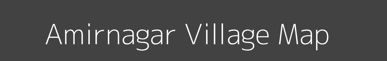 Map of Amirnagar Village in Uttar Pradesh Image