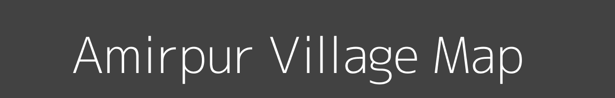 Map of Amirpur Village in Uttar Pradesh Image