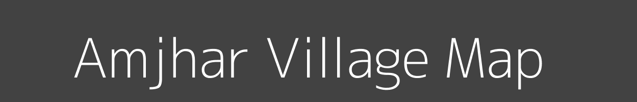 Map of Amjhar Village in Madhya Pradesh Image