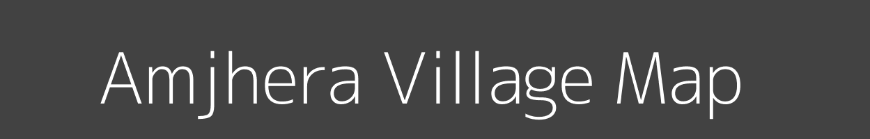 Map of Amjhera Village in Madhya Pradesh Image