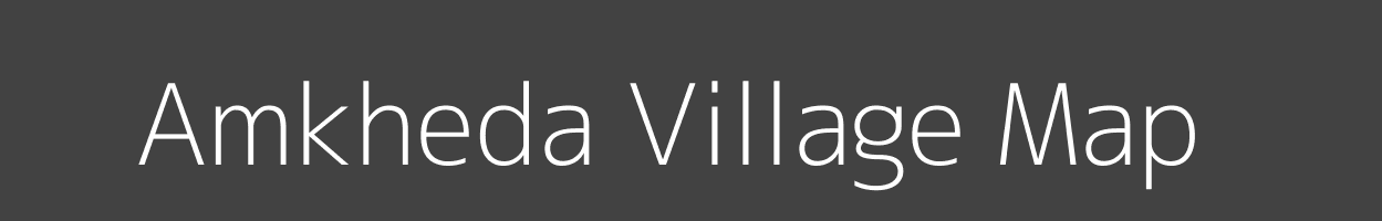 Map of Amkheda Village in Madhya Pradesh Image