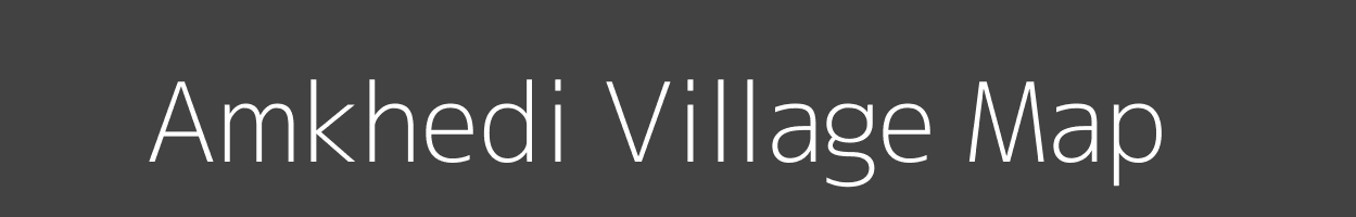 Map of Amkhedi Village in Madhya Pradesh Image