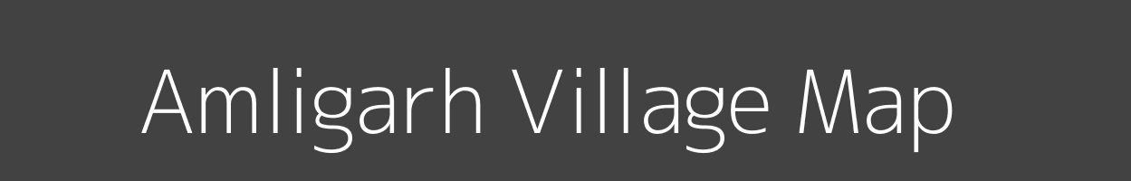 Map of Amligarh Village in Madhya Pradesh Image