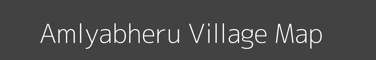 Map of Amlyabheru Village in Madhya Pradesh Image