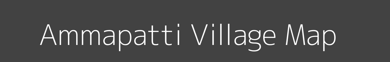 Map of Ammapatti Village in Tamil Nadu Image