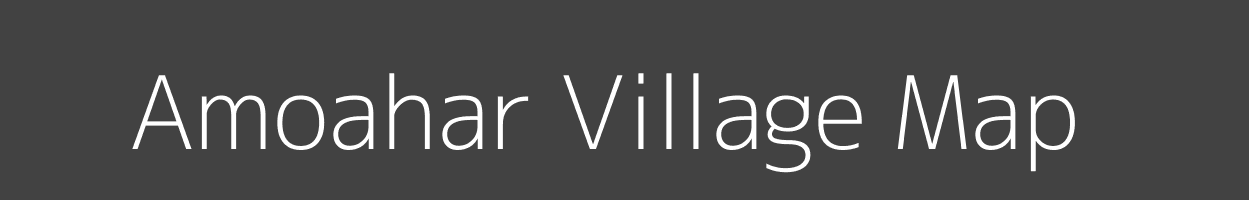 Map of Amoahar Village in Uttar Pradesh Image