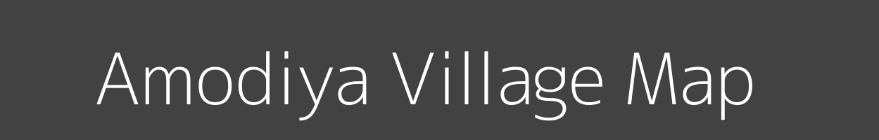 Map of Amodiya Village in Madhya Pradesh Image