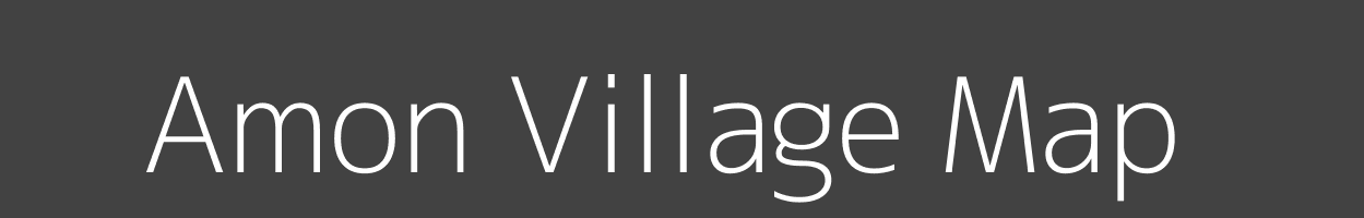 Map of Amon Village in Madhya Pradesh Image