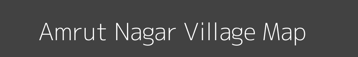 Map of Amrut Nagar Village in Maharashtra Image