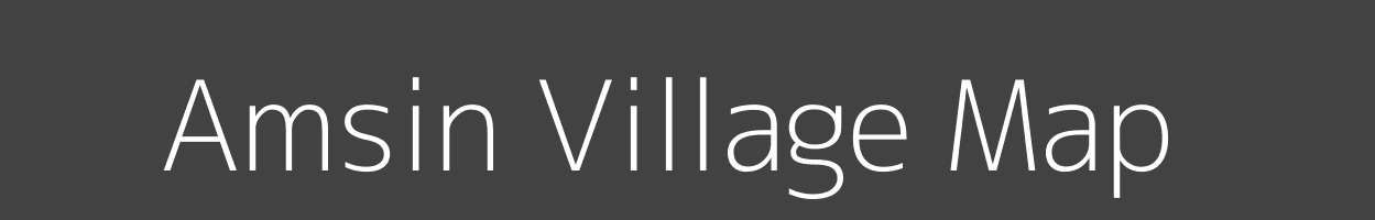 Map of Amsin Village in Uttar Pradesh Image