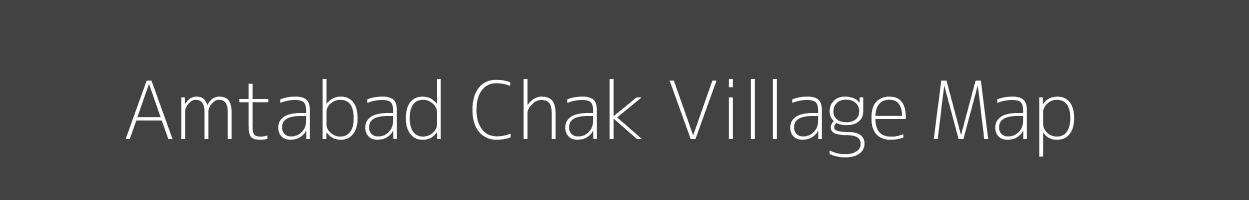 Map of Amtabad Chak Village in Jharkhand Image