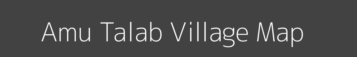 Map of Amu Talab Village in Uttar Pradesh Image