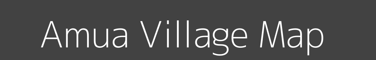 Map of Amua Village in Madhya Pradesh Image