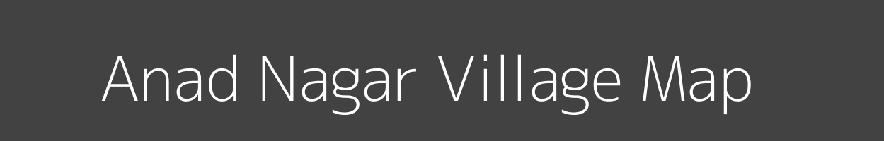 Map of Anad Nagar Village in Rajasthan Image
