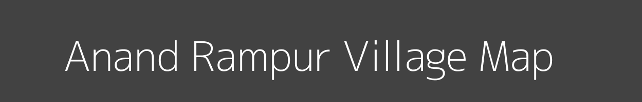 Map of Anand Rampur Village in Uttar Pradesh Image