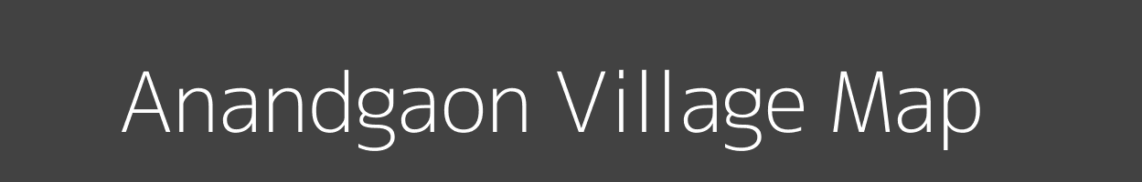 Map of Anandgaon Village in Maharashtra Image
