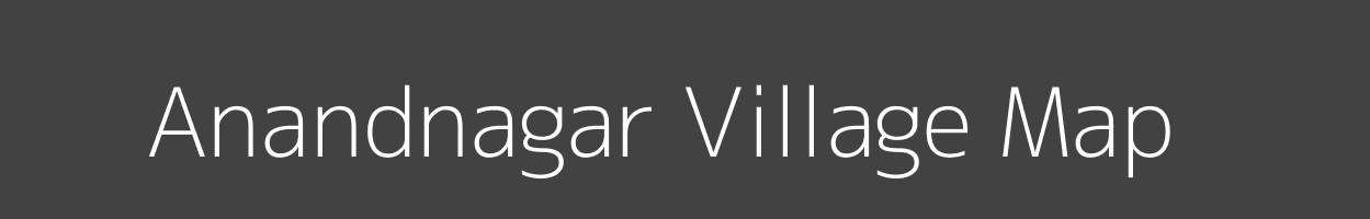 Map of Anandnagar Village in Maharashtra Image