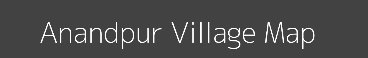 Map of Anandpur Village in Madhya Pradesh Image