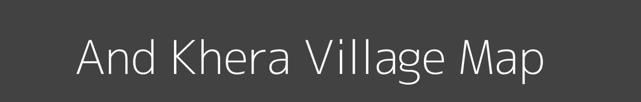 Map of And Khera Village in Uttar Pradesh Image