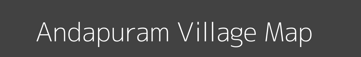 Map of Andapuram Village in Tamil Nadu Image