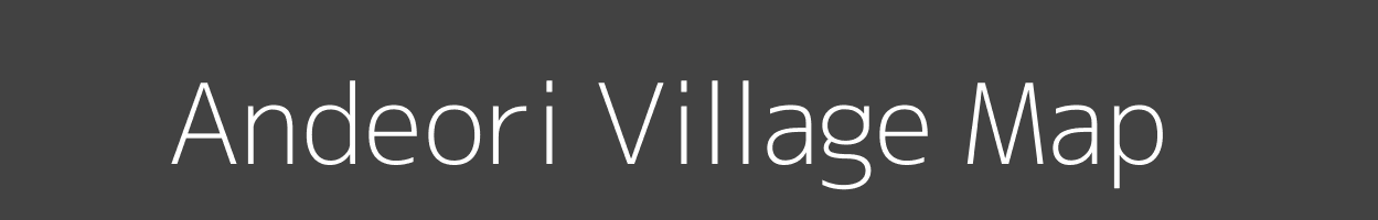 Map of Andeori Village in Uttar Pradesh Image