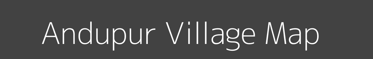 Map of Andupur Village in Uttar Pradesh Image