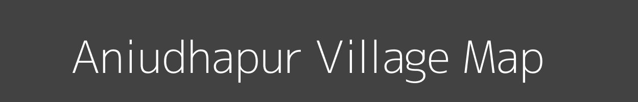 Map of Aniudhapur Village in Uttar Pradesh Image