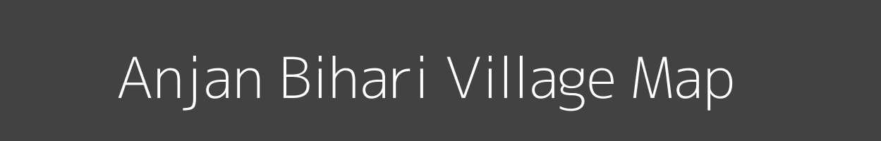 Map of Anjan Bihari Village in Madhya Pradesh Image