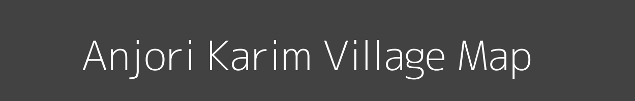 Map of Anjori Karim Village in Uttar Pradesh Image