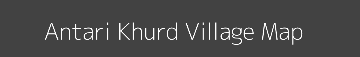 Map of Antari Khurd Village in Uttar Pradesh Image