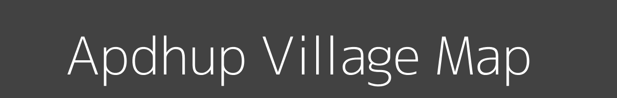 Map of Apdhup Village in Maharashtra Image