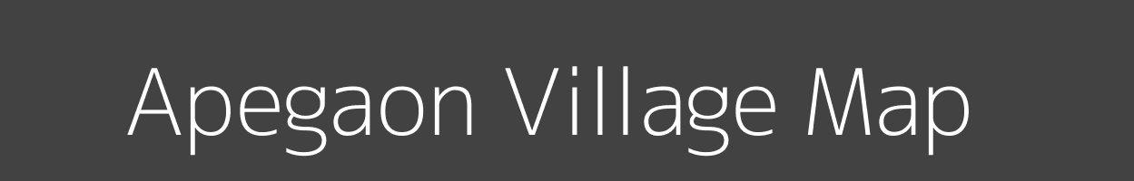 Map of Apegaon Village in Maharashtra Image