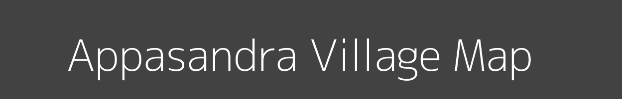 Map of Appasandra Village in Karnataka Image