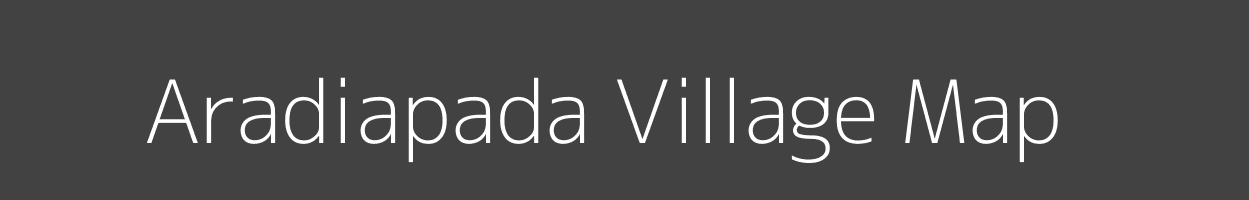 Map of Aradiapada Village in Odisha Image
