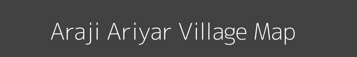 Map of Araji Ariyar Village in Uttar Pradesh Image