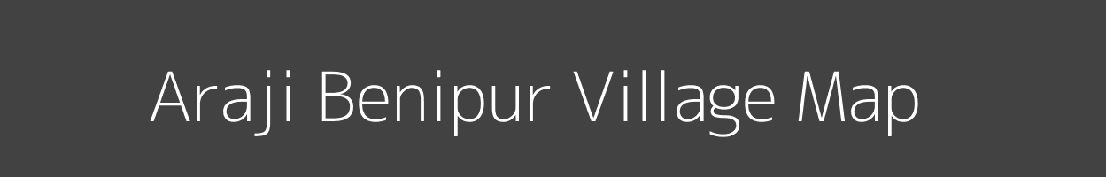 Map of Araji Benipur Village in Uttar Pradesh Image