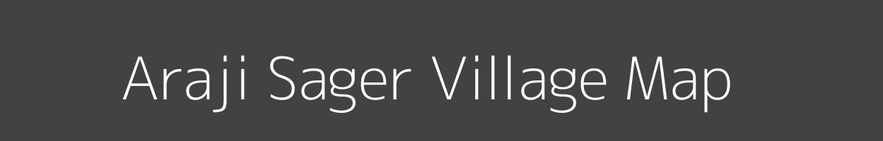 Map of Araji Sager Village in Uttar Pradesh Image