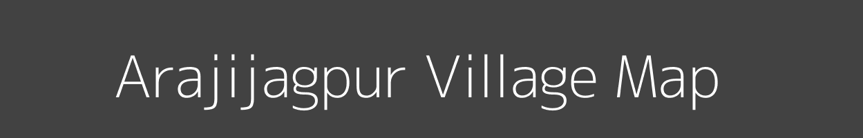 Map of Arajijagpur Village in Uttar Pradesh Image