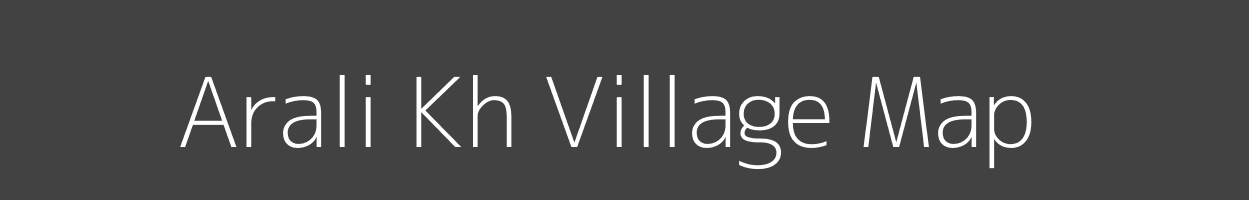 Map of Arali Kh Village in Maharashtra Image