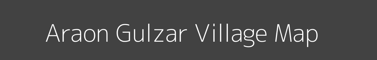 Map of Araon Gulzar Village in Uttar Pradesh Image