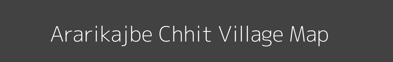 Map of Ararikajbe Chhit Village in Jharkhand Image