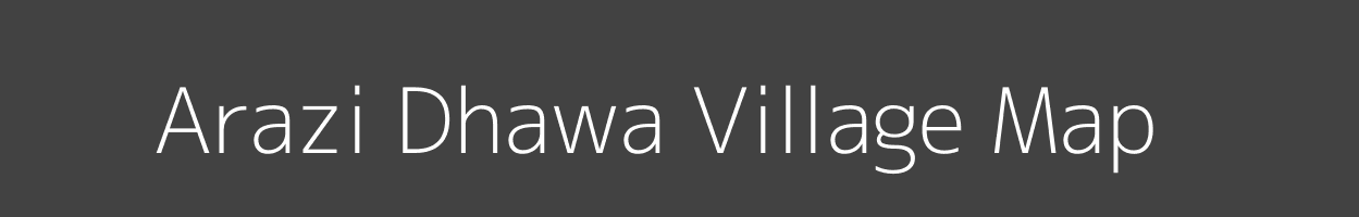 Map of Arazi Dhawa Village in Uttar Pradesh Image