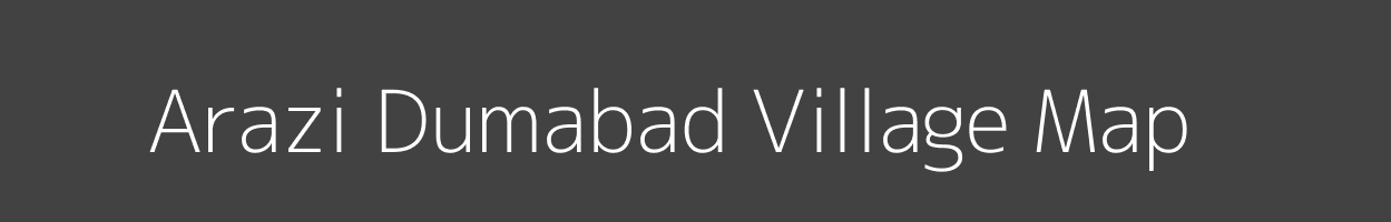 Map of Arazi Dumabad Village in Jharkhand Image